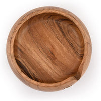 Yarn Bowl - EDHAS Acacia Wooden (6" x 6" x 3")