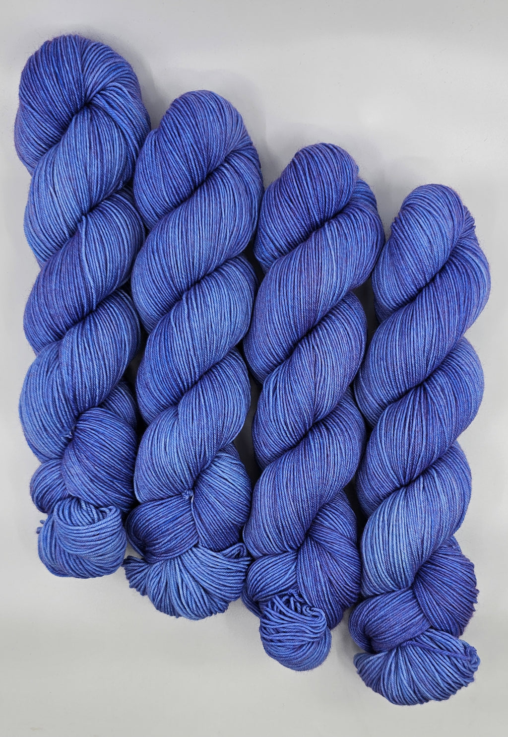Electric Blue - Tonal Deluxe Sock 100 - CHAOS Fiber Co