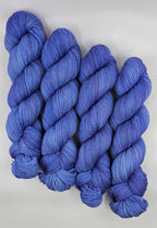 Electric Blue - Tonal Deluxe Sock 100 - CHAOS Fiber Co