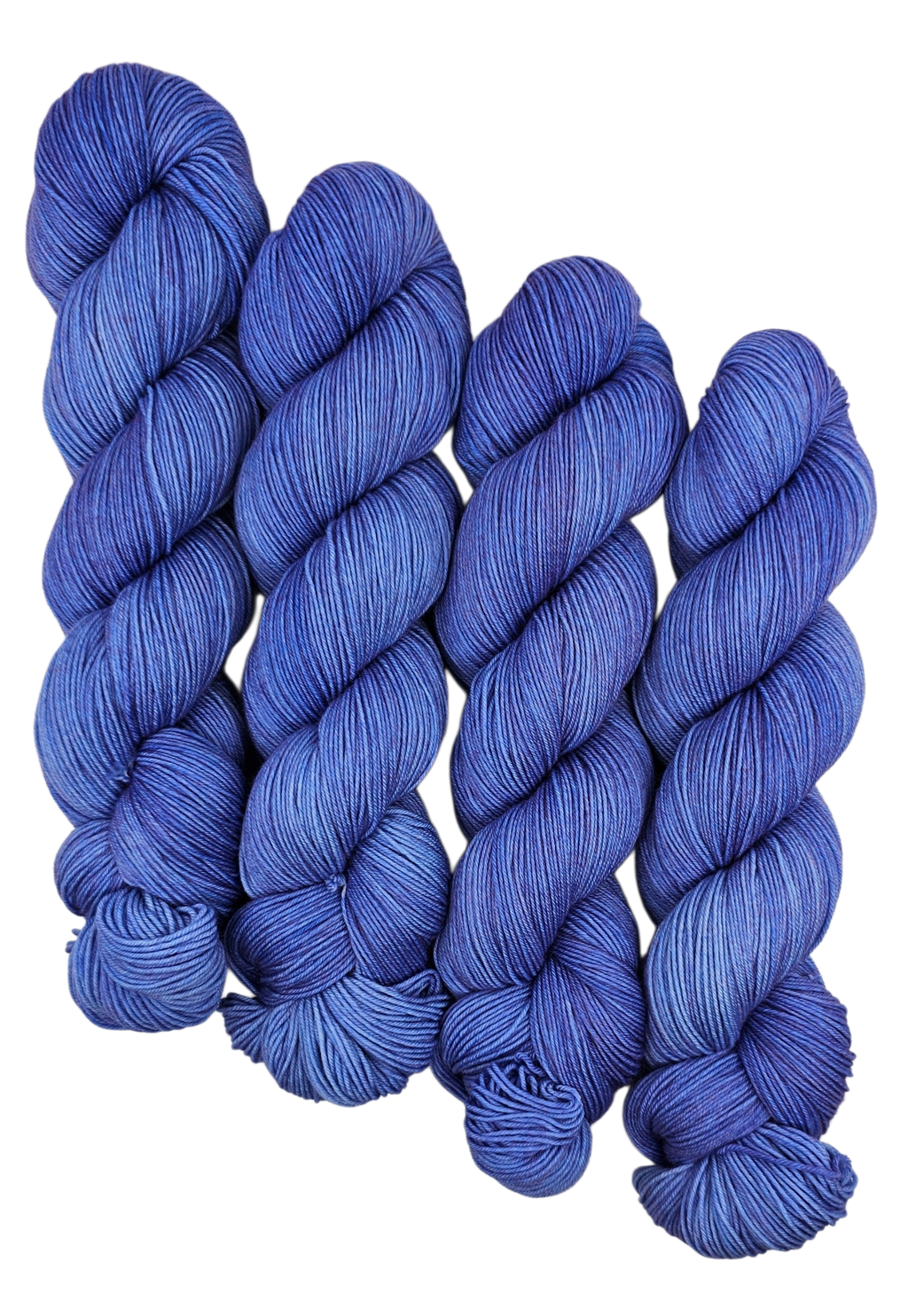 Electric Blue - Tonal Deluxe Sock 100 - CHAOS Fiber Co