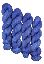Electric Blue - Tonal Deluxe Sock 100 - CHAOS Fiber Co