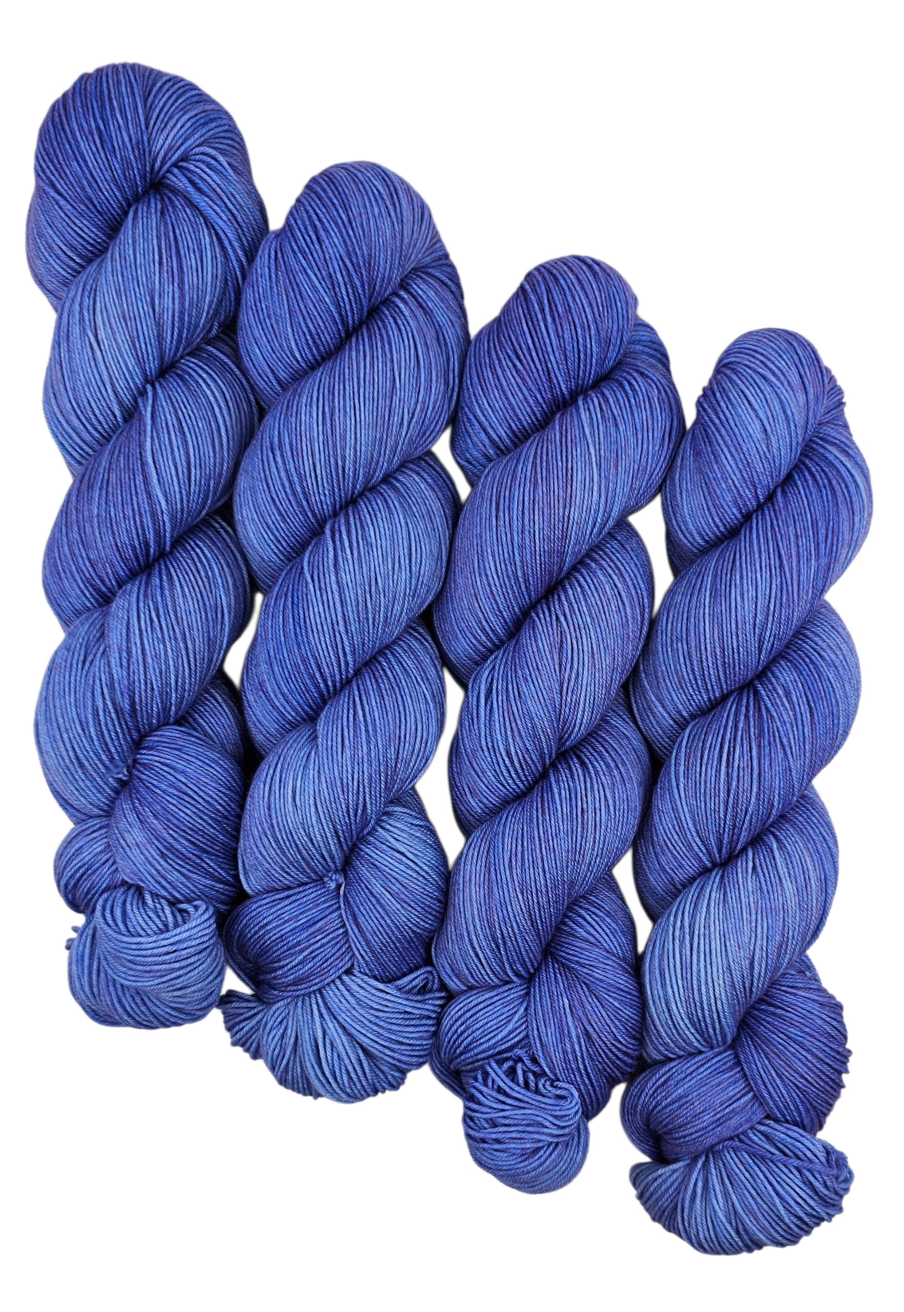 Electric Blue - Tonal Deluxe Sock 100 - CHAOS Fiber Co
