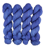 Electric Blue - Tonal Deluxe Sock 100 - CHAOS Fiber Co