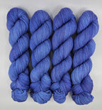 Electric Blue - Tonal Deluxe Sock 100 - CHAOS Fiber Co