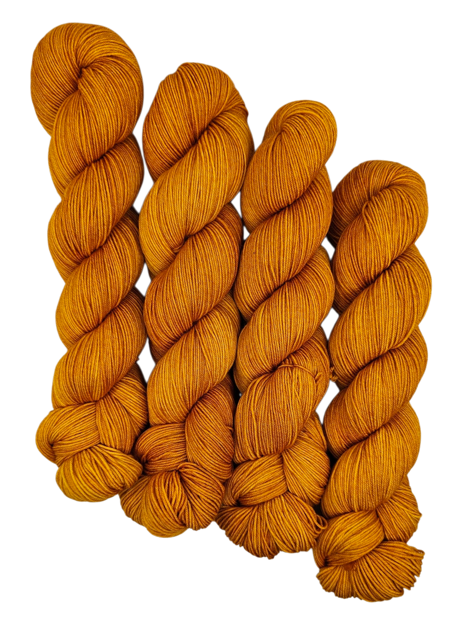 Golden - Tonal Deluxe Sock 100 - CHAOS Fiber Co