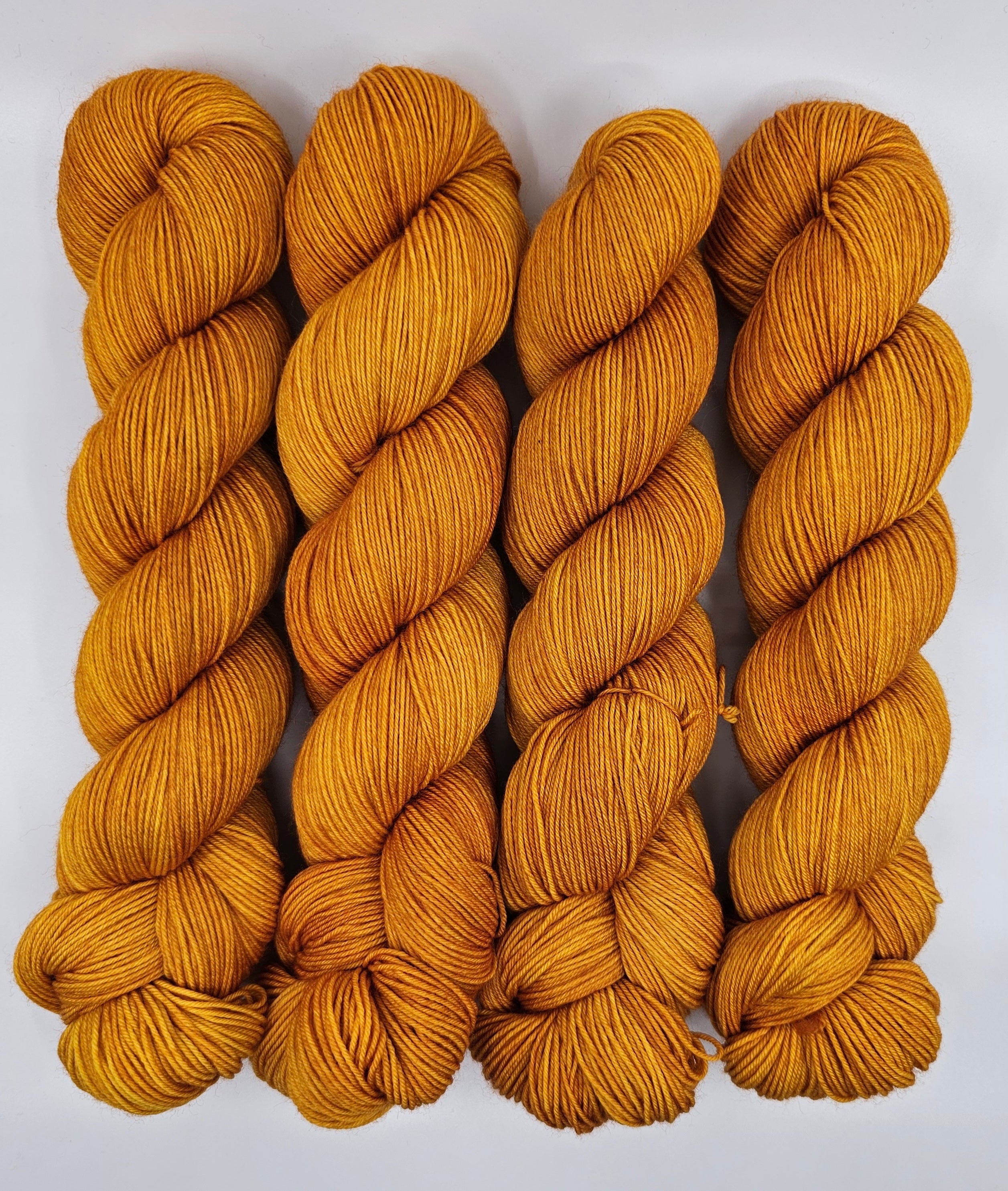 Golden - Tonal Deluxe Sock 100 - CHAOS Fiber Co