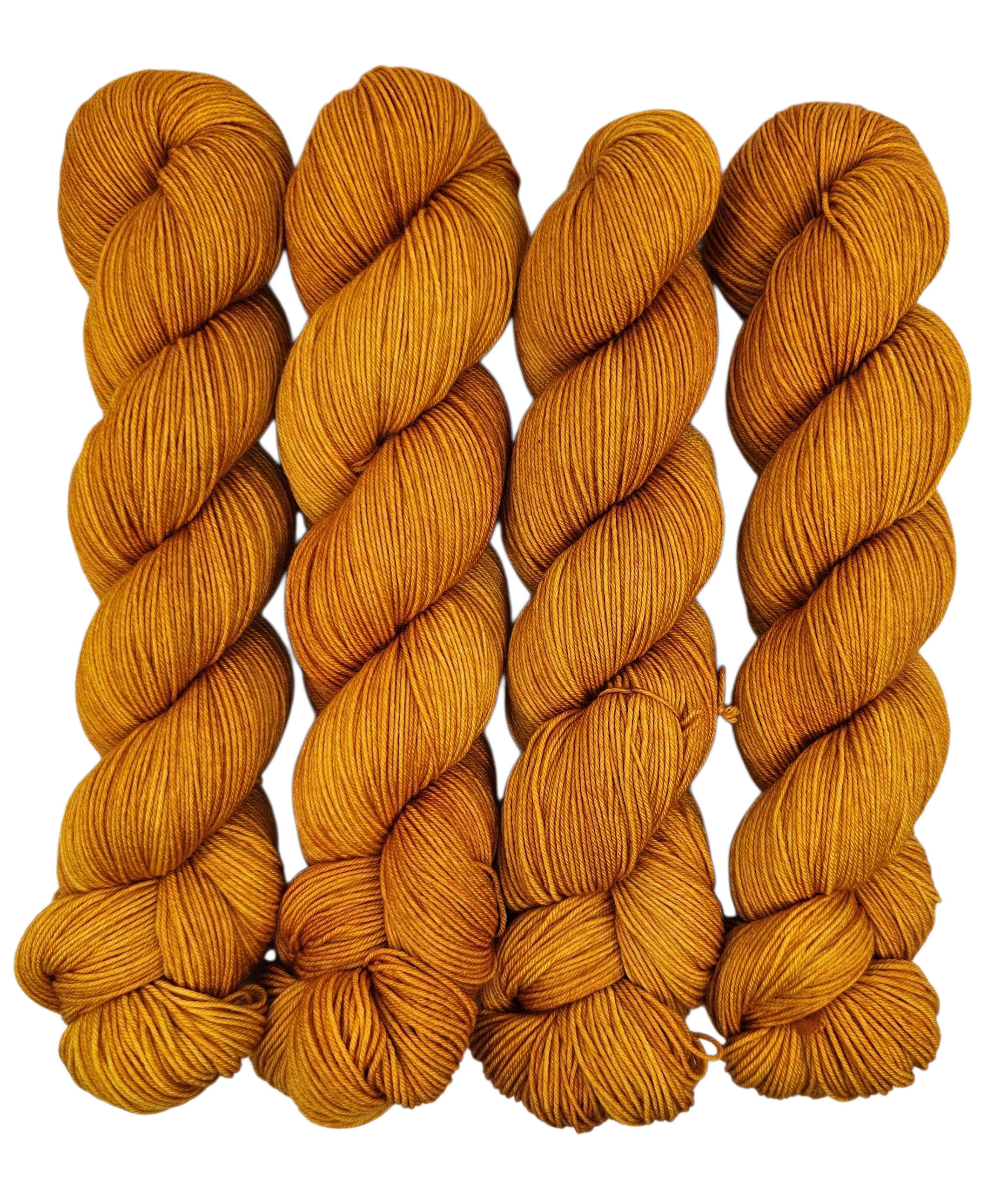 Golden - Tonal Deluxe Sock 100 - CHAOS Fiber Co