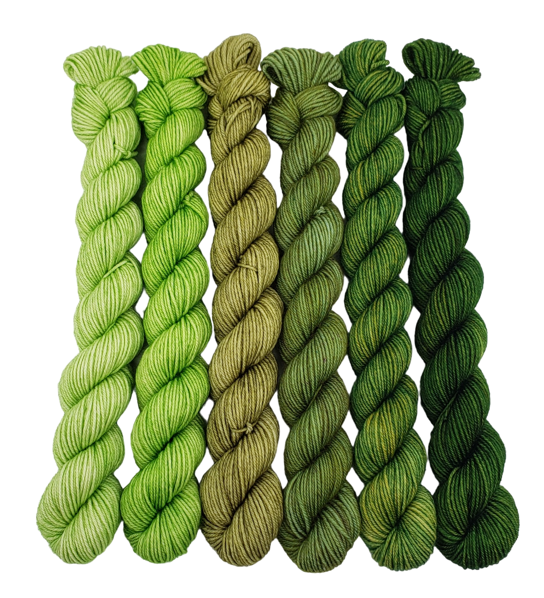 Greener Pastures - Minis Gradient Set - CHAOS Fiber Co