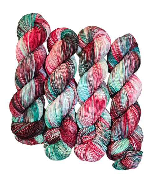 Holiday Lights - Variegated Merlin 100