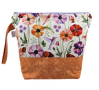 Hummingbirds & Poppies - Project Bag - Medium