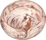 Yarn Bowl - IK Mango Wooden (7" x 7" x 3'')