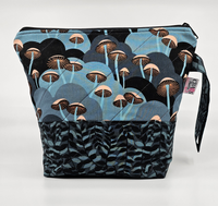 Midnight Mushrooms - Project Bag - Small