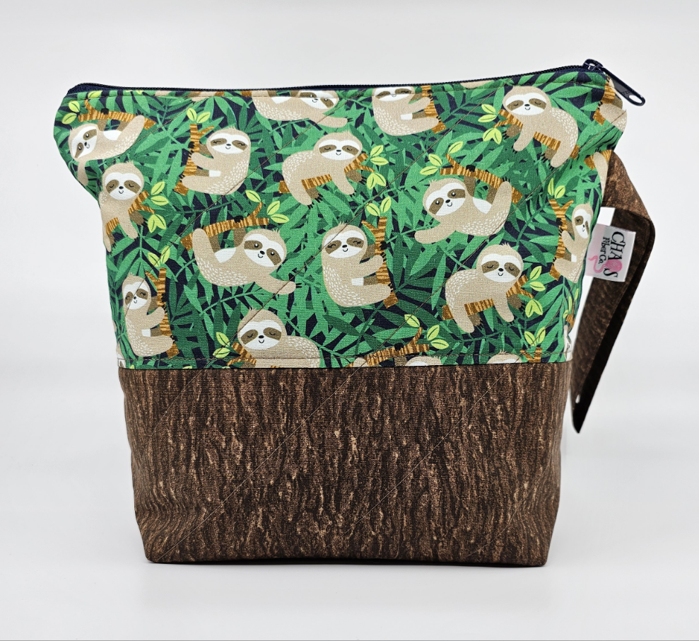 Sloths on Parade - Project Bag - Small