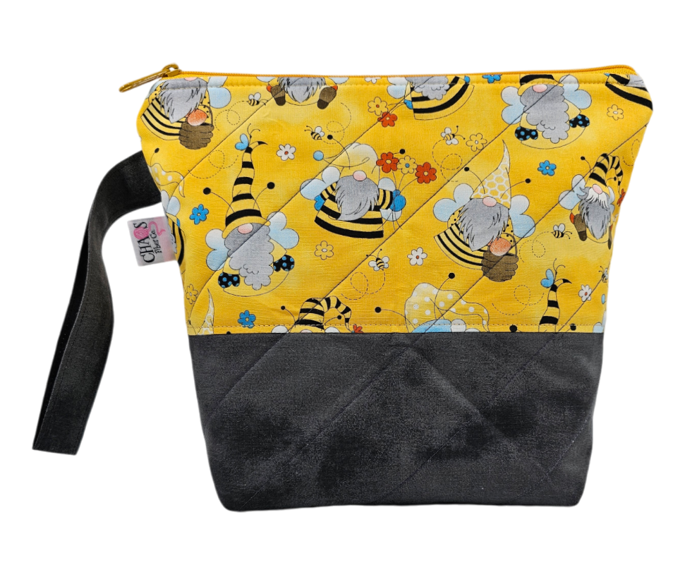 Gnome Bees - Project Bag - Small
