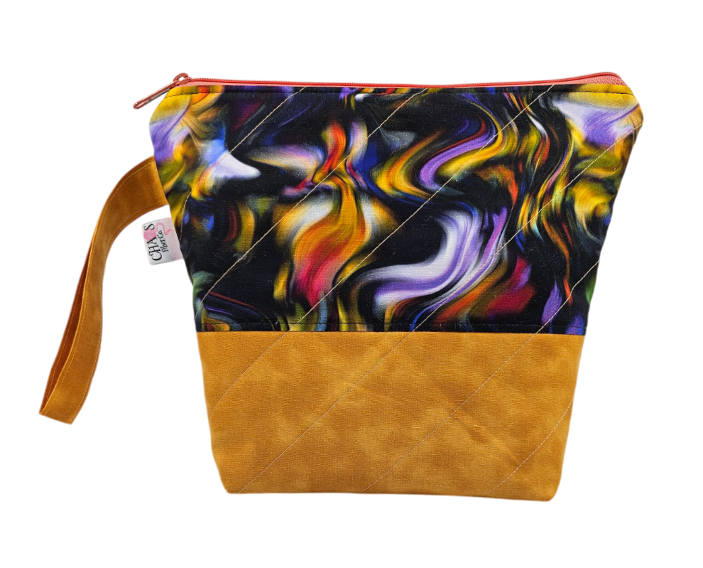 Oil Slick and Gold - Project Bag - Small