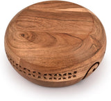 Yarn Bowl - Kimona Acacia Wood (6" x 6" x 3'')