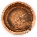 Yarn Bowl - Mahasu Mango Wood (7" x 7" x 4'')