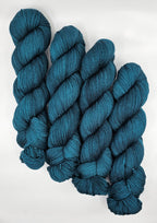 Midnight Green - Tonal Deluxe Sock 100 - CHAOS Fiber Co