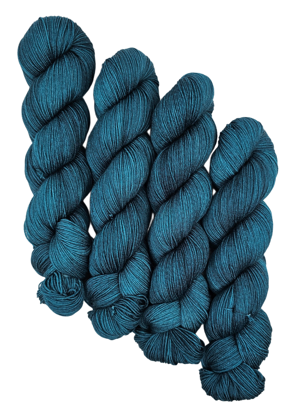 Midnight Green - Tonal Deluxe Sock 100 - CHAOS Fiber Co
