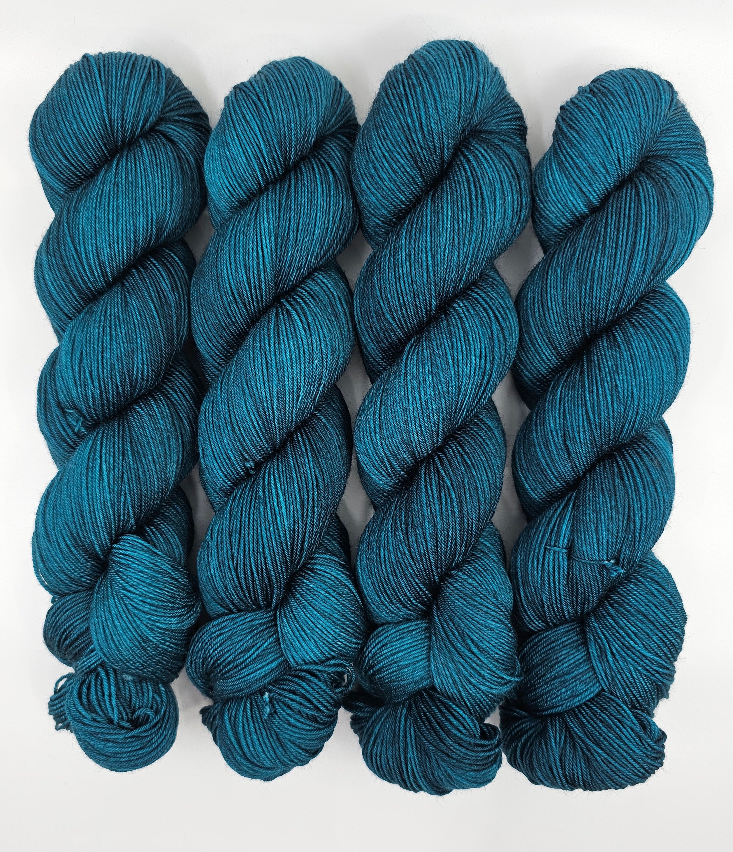 Midnight Green - Tonal Deluxe Sock 100 - CHAOS Fiber Co