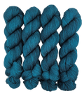 Midnight Green - Tonal Deluxe Sock 100 - CHAOS Fiber Co