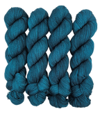 Midnight Green - Tonal Deluxe Sock 100 - CHAOS Fiber Co