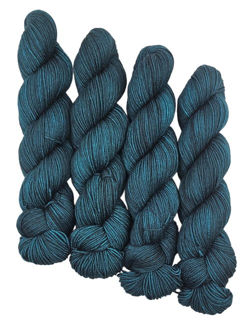 Midnight Green - Tonal DK 100 - CHAOS Fiber Co
