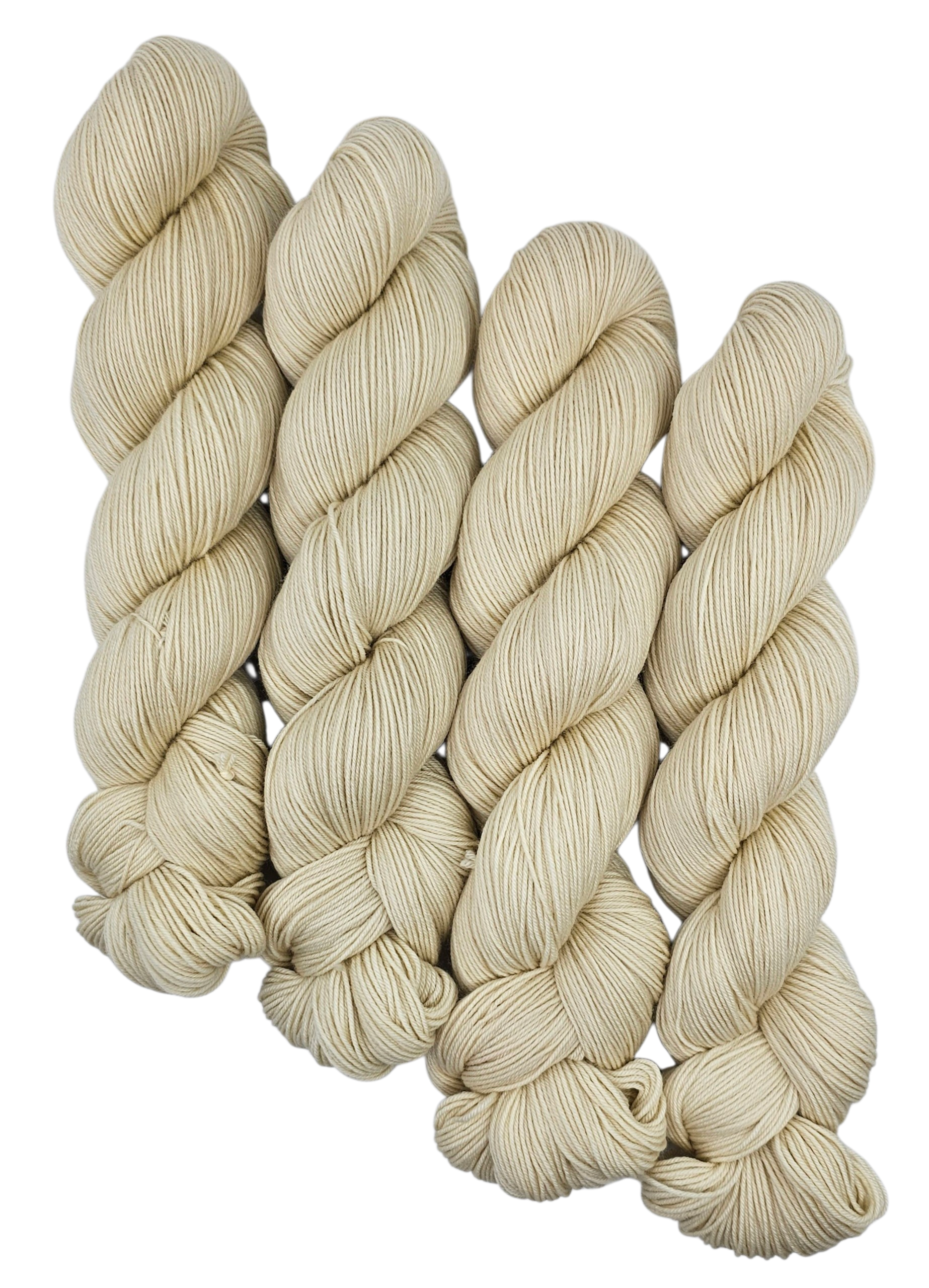 Natural - Tonal Deluxe Sock 100 - CHAOS Fiber Co
