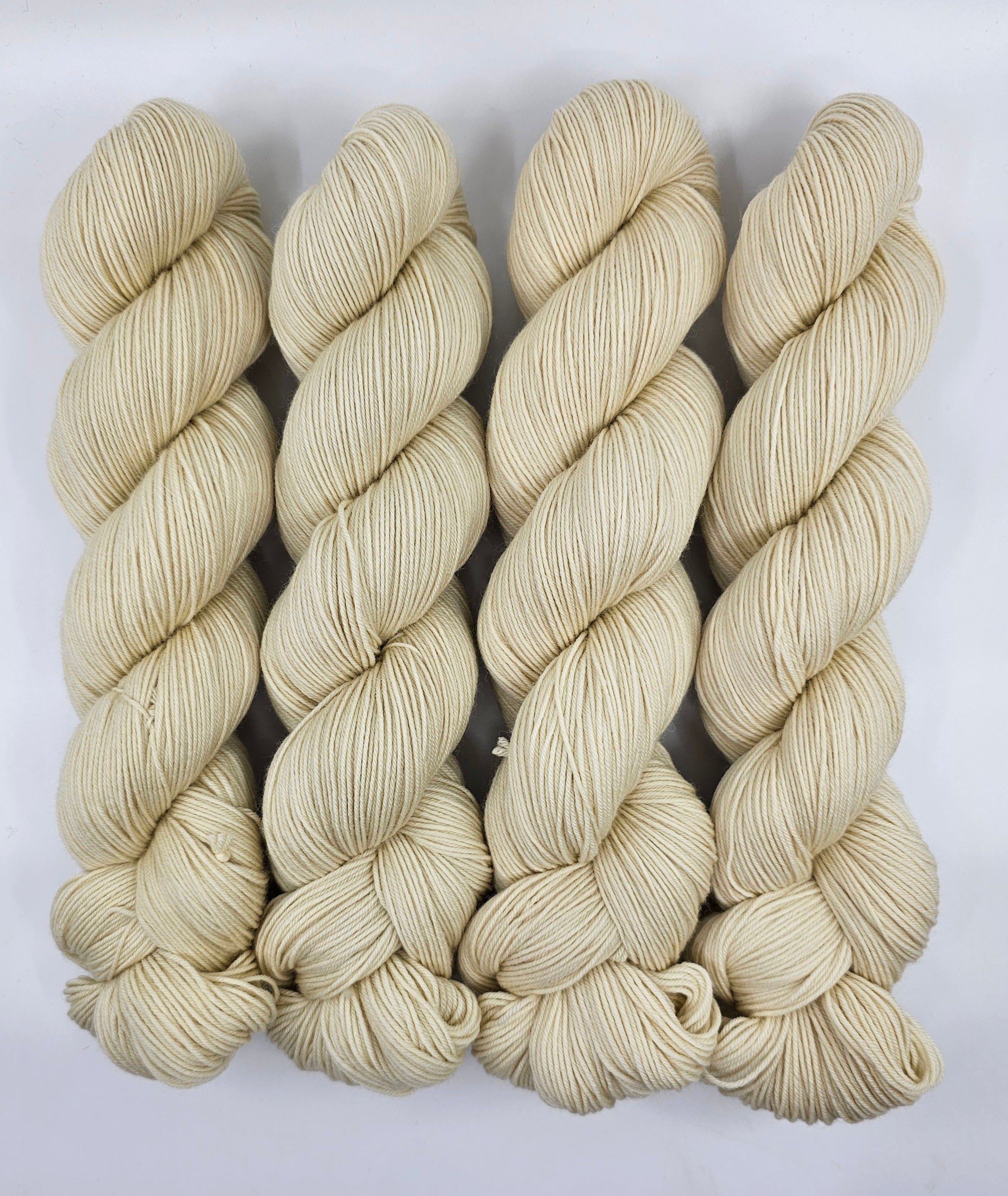 Natural - Tonal Deluxe Sock 100 - CHAOS Fiber Co