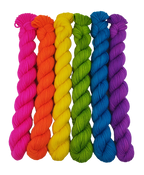 Neon Rainbow - Minis Set - CHAOS Fiber Co