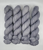 Pewter - Tonal Deluxe Sock 100 - CHAOS Fiber Co