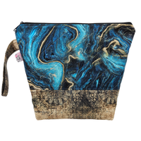 Blue Marble - Project Bag - Medium