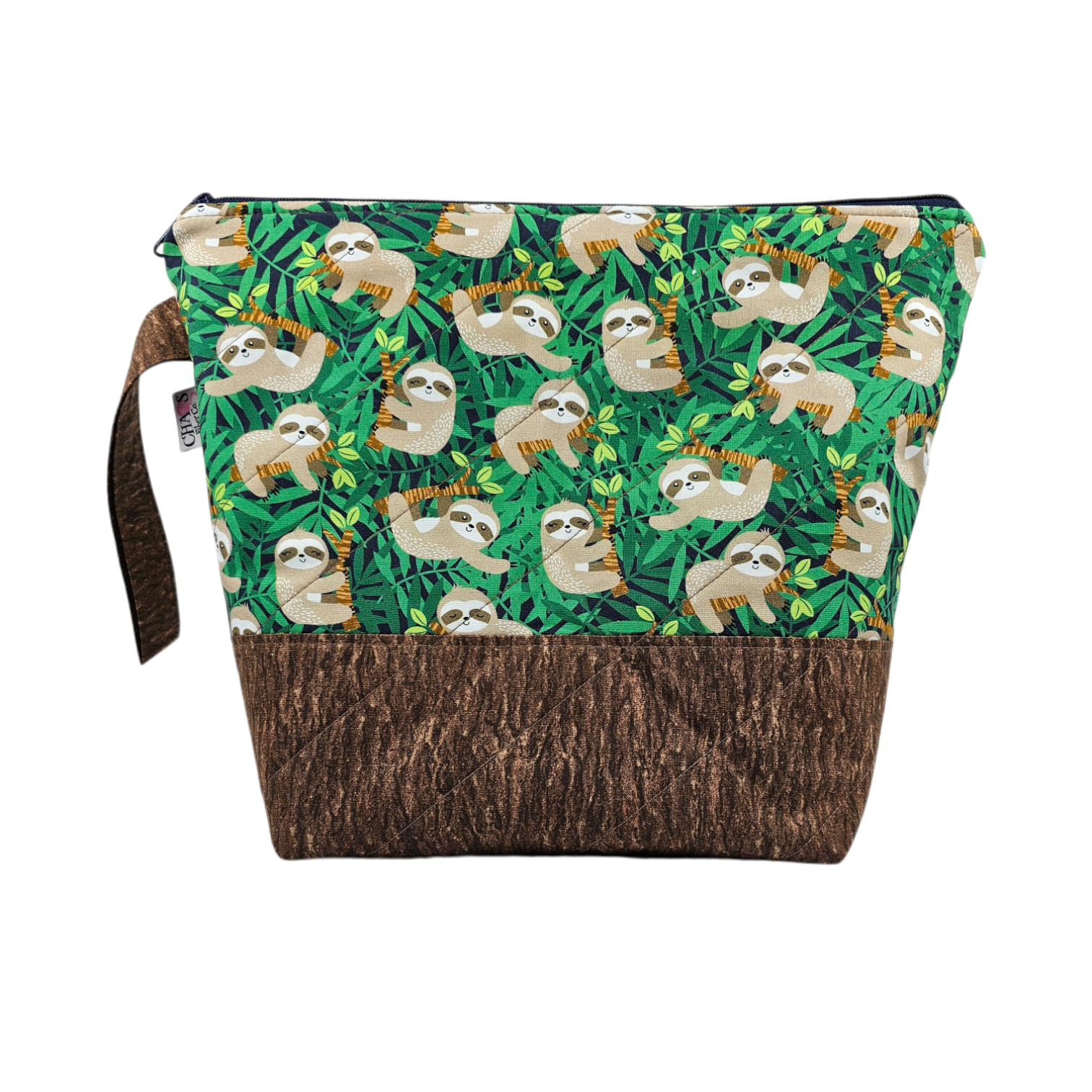 Sloths on Parade - Project Bag - Medium