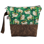 Sloths on Parade - Project Bag - Small
