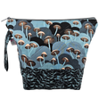 Midnight Mushrooms - Project Bag - Medium