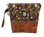 Owls in the Leaves - Project Bag - Small