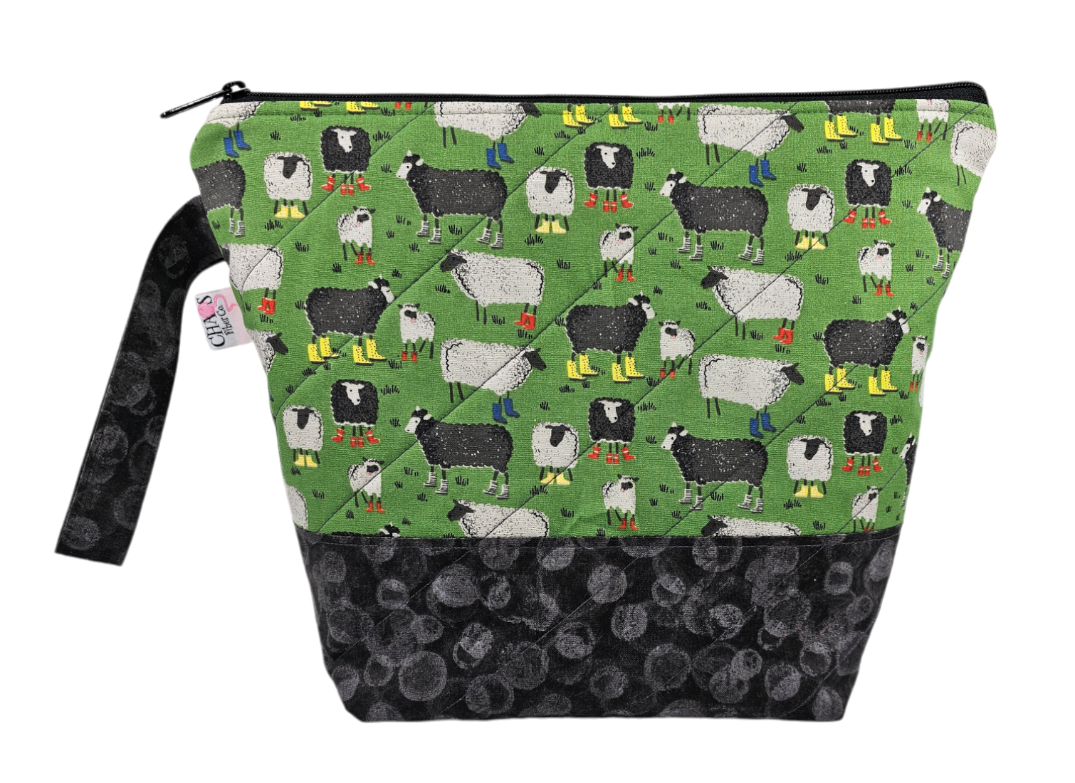 Sheep in Socks - Project Bag - Medium