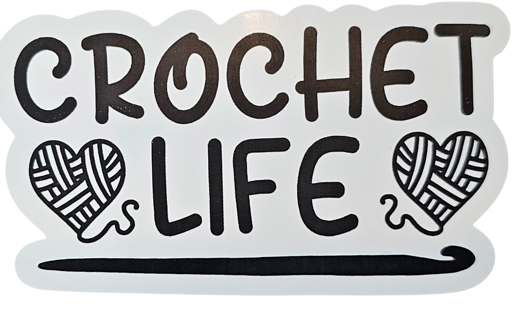 Crochet Life - Chaos Sticker