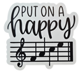Put on a Happy FACE - Chaos Sticker - CHAOS Fiber Co