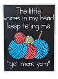 The little voices in my head... - Chaos Sticker