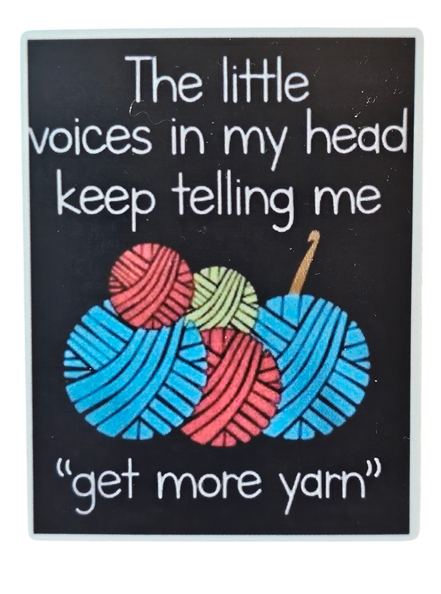 The little voices in my head... - Chaos Sticker