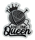 Knitting Queen - Chaos Sticker