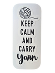 Keep Calm and Carry Yarn - Chaos Sticker