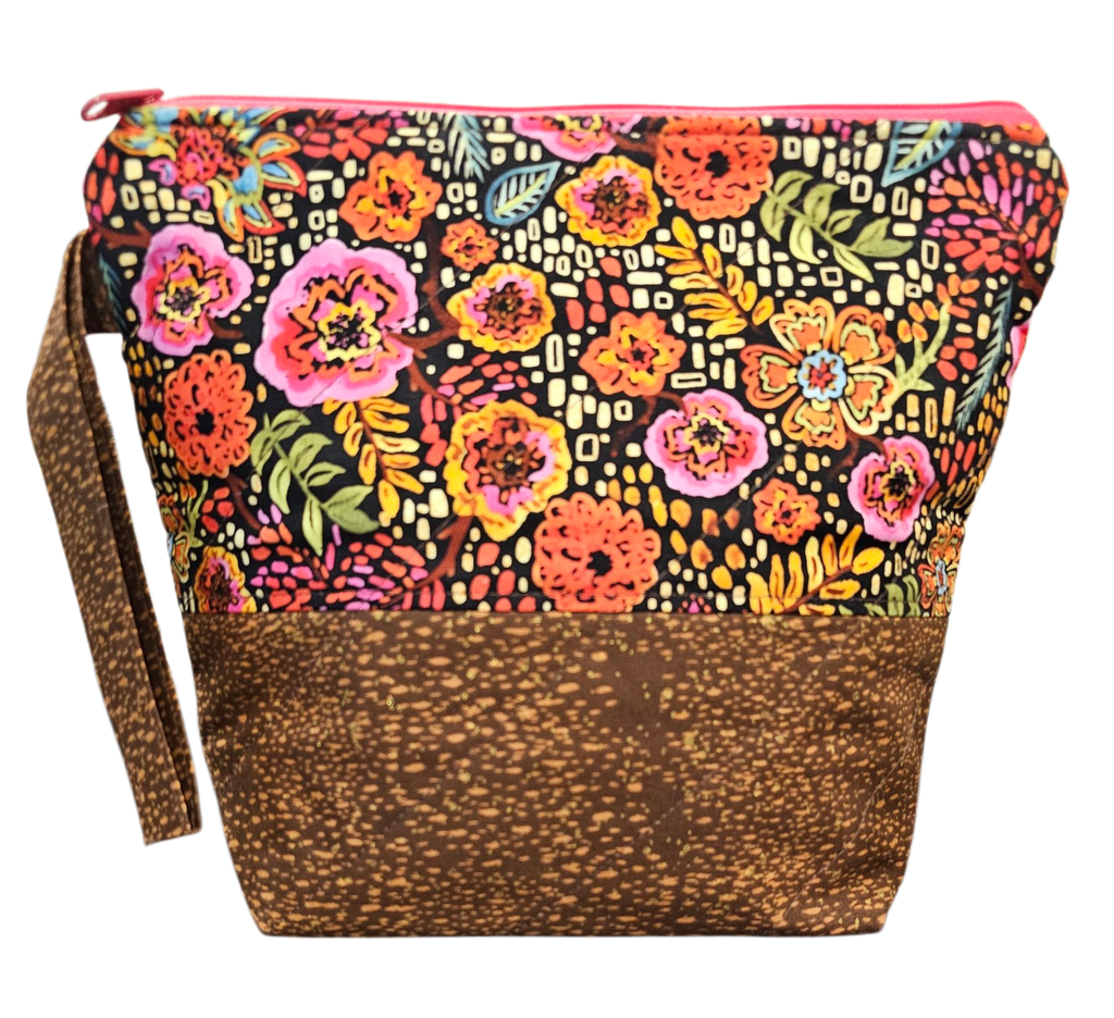 Fall Floral - Project Bag - Small
