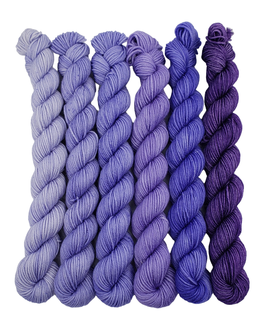 Purple Rain - Minis Gradient Set - CHAOS Fiber Co