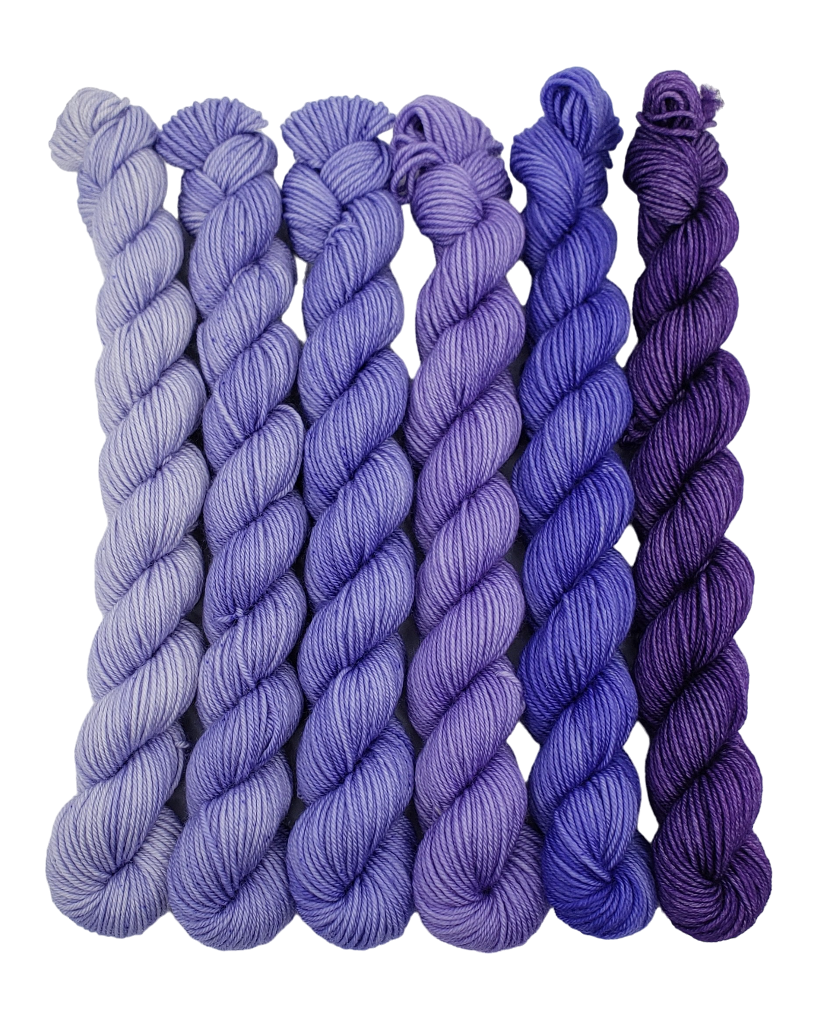 Purple Rain - Minis Gradient Set - CHAOS Fiber Co