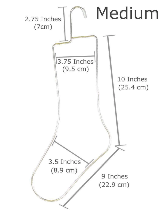 Stainless Steel Sock Blockers Medium
