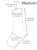 Stainless Steel Sock Blockers Medium