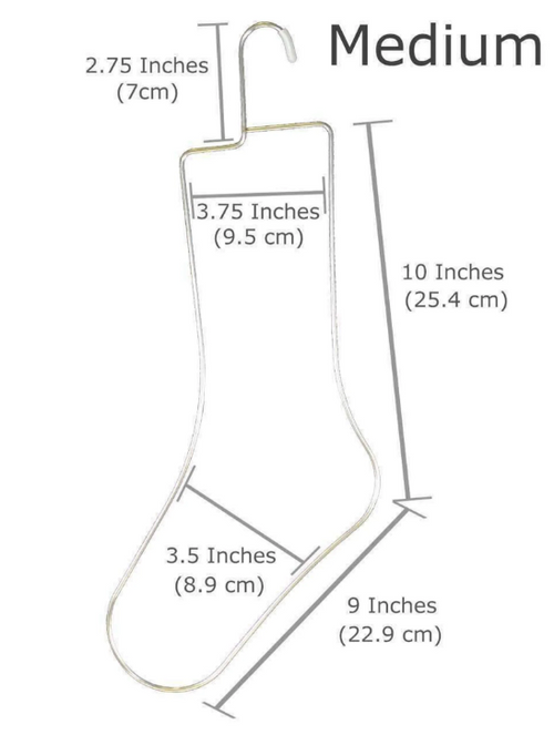 Stainless Steel Sock Blockers Medium
