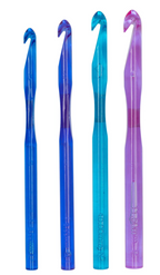 Susan Bates - Crystalites Crochet Hook Set